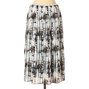 Patterned maxi skirt